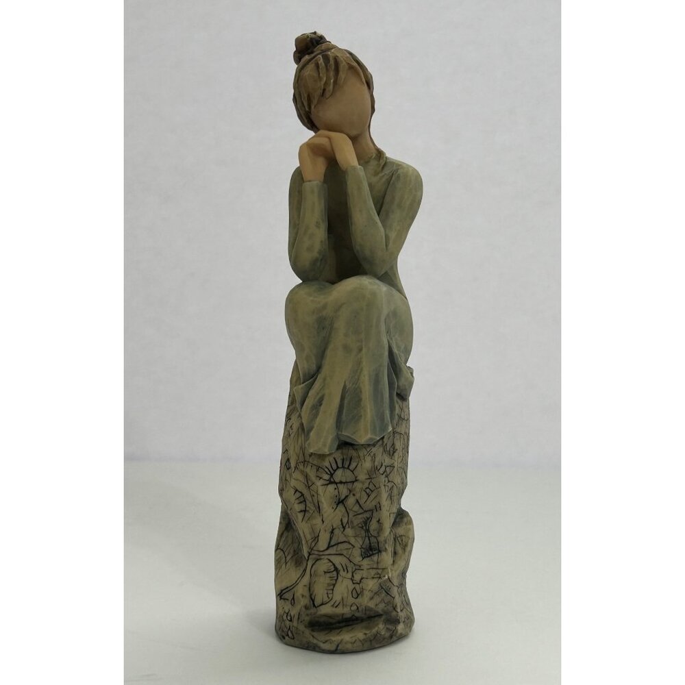 Willow Tree Patience Susan Lordi Minimalist Simple Reflection Peace Calm Time - Picture 1 of 7